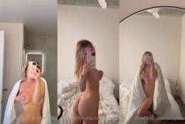 Daisy Keech Nipple Tease Selfie Video  on leakfanatic.com