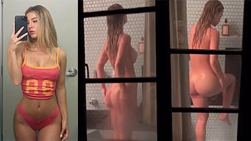 Spying On Daisy Keech Nude Shower Video on leakfanatic.com