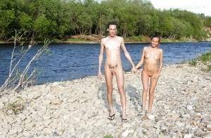 Watch this homemade photo featuring young and horny couple on leakfanatic.com