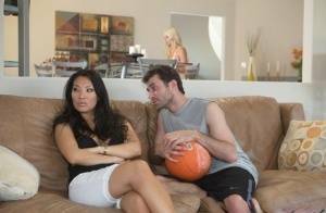 Cock-starving asian MILF has some dirty fun with a studly white lad on leakfanatic.com