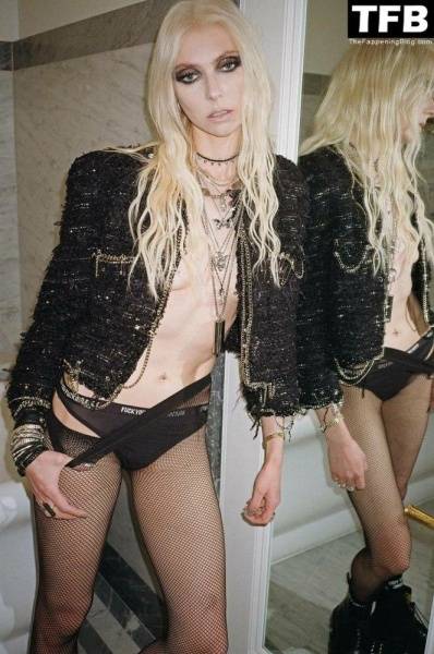 Taylor Momsen Nude & Sexy 13 R13 Lingerie Campaign on leakfanatic.com