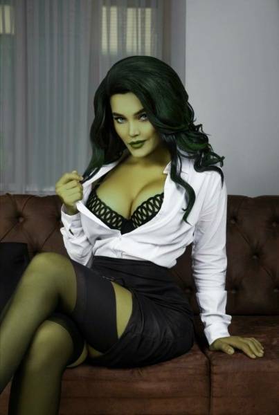 Kalinka Fox Nude She-Hulk Cosplay Patreon Set Leaked - Russia on leakfanatic.com