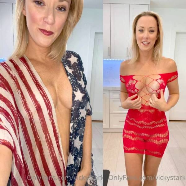 Vicky Stark Election Day Try On Haul  Video  on leakfanatic.com