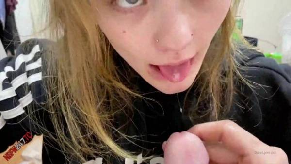 Dani Lynn sucking dick onlyfans porn videos on leakfanatic.com