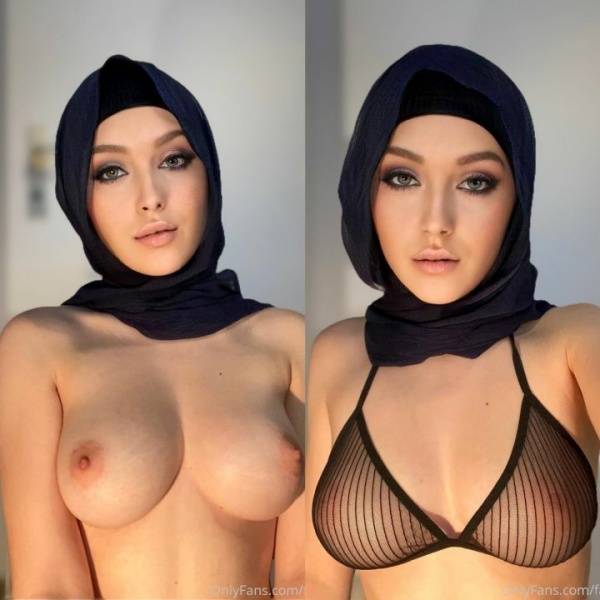 Fareeha Bakir Nude Hijab Strip  Photos  on leakfanatic.com