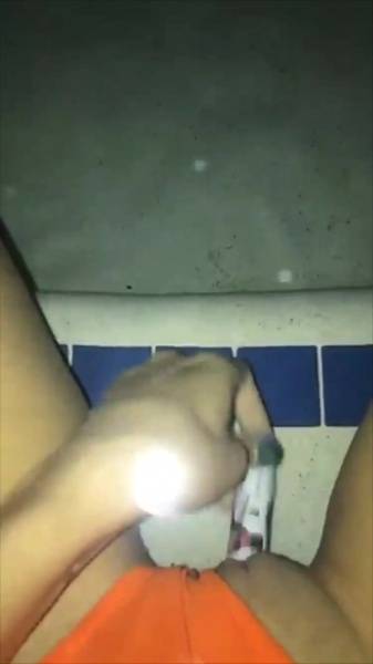 Rainey James public swimming pool pussy orgasm snapchat premium xxx porn videos on leakfanatic.com