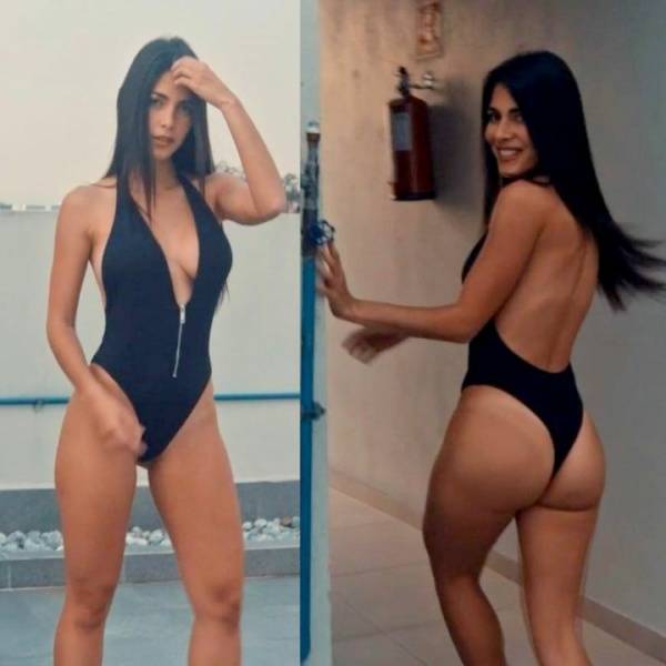 Ari Dugarte One-Piece Swimsuit Patreon Video  - Venezuela on leakfanatic.com