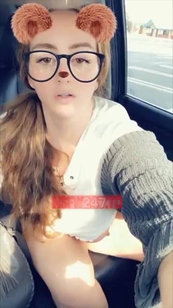 Lee Anne in car pussy fingering snapchat premium xxx porn videos on leakfanatic.com