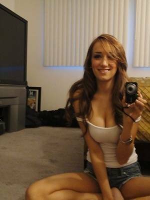 Petite babe Victoria Rae Black makes a few self shots showing off naked body on leakfanatic.com