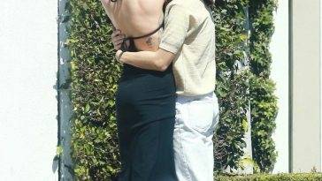 Miley Cyrus & Maxx Morando Can 19t Keep Their Hands Off Each Other While Out in WeHo on leakfanatic.com