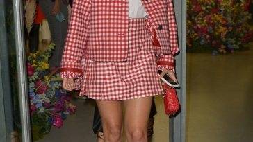 Leggy Olivia Holt Makes an Appearance at the Miss Dior Millefiori Garden Pop-Up Opening on leakfanatic.com