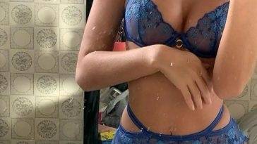 Mathilde Tantot Shows Off Her Sexy Body in Lingerie on leakfanatic.com