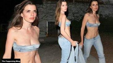 Julia Fox Flaunts Her Sexy Figure in LA on leakfanatic.com