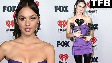 Olivia Rodrigo Looks Hot at the 2022 iHeartRadio Music Awards in LA on leakfanatic.com