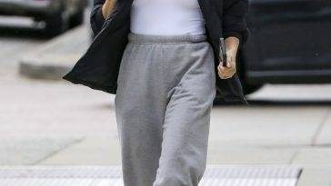 Braless Jenna Dewan Steps Out For a Green Juice in Vancouver on leakfanatic.com