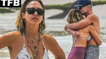 Jessica Alba & Cash Warren Share PDA in Kauai on leakfanatic.com