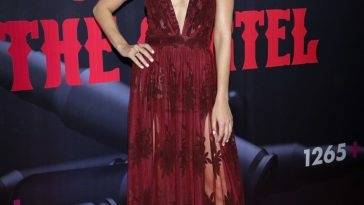 Alina Nastase Poses Braless at the 1CSurviving the Cartel 1D Premiere in Mexico - Mexico on leakfanatic.com