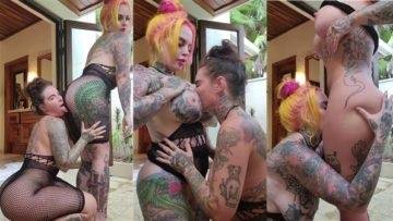 Christy Mack Lesbian Tits Sucking Video  on leakfanatic.com