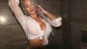 Laci Kay Somers Topless Wet Shower Video Leaked on leakfanatic.com