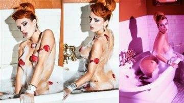 Bella Thorne  Nude Bathtub Photos  on leakfanatic.com