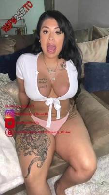 Brilliantly Divine showing her body in sexy two-piece onlyfans porn videos on leakfanatic.com
