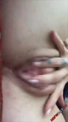 Karla Kush pussy fingering on couch snapchat premium xxx porn videos on leakfanatic.com