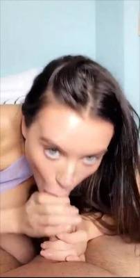 Lana Rhoades boy girl blowjob POV & booty tease snapchat premium xxx porn videos on leakfanatic.com