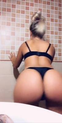 Paola Skye black bikini snapchat premium xxx porn videos on leakfanatic.com