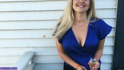 Babe Elin Hakanson – Busty blond on leakfanatic.com