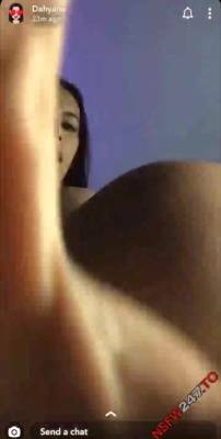 Dahyn pussy & ass fingering at the same time snapchat premium xxx porn videos on leakfanatic.com
