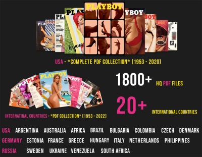 For The First Time Ever, Download The Complete Playboy Magazine Digital Collection (1953 2013 2022) on leakfanatic.com