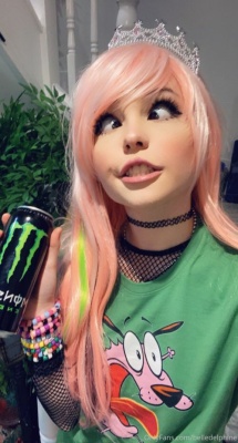 Belle Delphine  Queen on leakfanatic.com