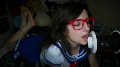 Aftyn Rose ASMR - School Girl Licking Ears on leakfanatic.com