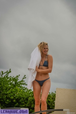  Shantel VanSanten Caught Relaxing In Bikini With Boyfriend on leakfanatic.com