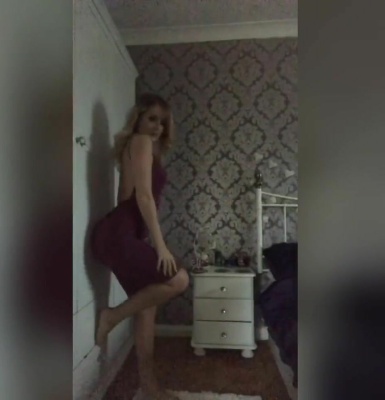 SerenityXX sexy dress undressing porn videos on leakfanatic.com