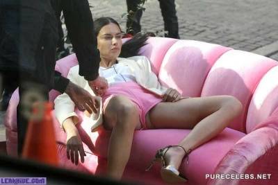  Adriana Lima Hot Upshorts During Photoshoot on leakfanatic.com