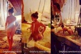 Demi Rose Mawby Naked Walking and Bathing Video  on leakfanatic.com