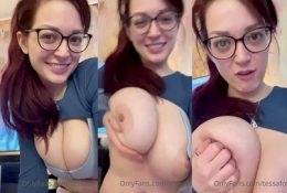 Tessa Fowler Showing Off Big Tits Onlyfans Video  on leakfanatic.com