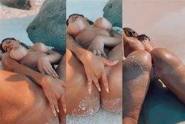 Stephanie Silveira Nude Beach Masturbating Porn Video  on leakfanatic.com