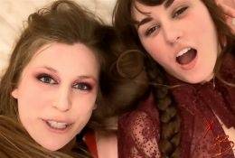 Xev Bellringer OnlyFans Lesbian Love Video on leakfanatic.com