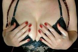 Flirty ASMR OnlyFans Breast Massage Video on leakfanatic.com