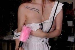 Ginger ASMR Maid OnlyFans Edition Video on leakfanatic.com