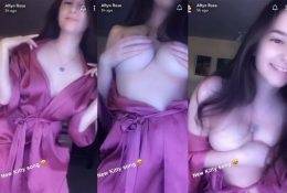 AftynRose ASMR Snapchat Sexy Video  on leakfanatic.com