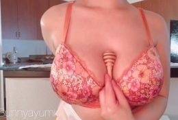 Bunny Ayumi Patreon S Rank Boob Play Video  on leakfanatic.com