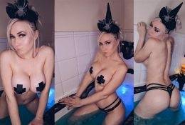 Rachael Patreon Themissnz Topless Halloween Bathing Video  on leakfanatic.com