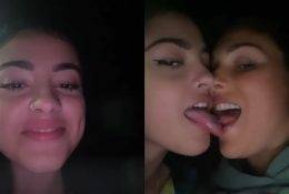 Malu Trevejo OnlyFans Kissing Video  on leakfanatic.com