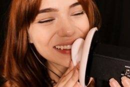 Maimy ASMR Kissing Your Face & Ears Patreon Video on leakfanatic.com