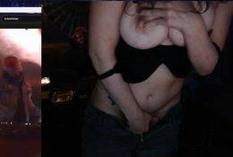 Twitch Streamer Topless Caught Masturbating On Stream Video on leakfanatic.com