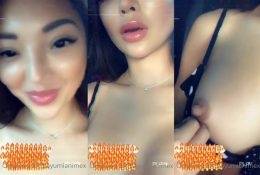 Ayumi Anime OnlyFans Boob Tease in Car Video on leakfanatic.com