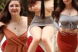 AftynRose ASMR Sexy Try On Haul Outdoor Video  on leakfanatic.com